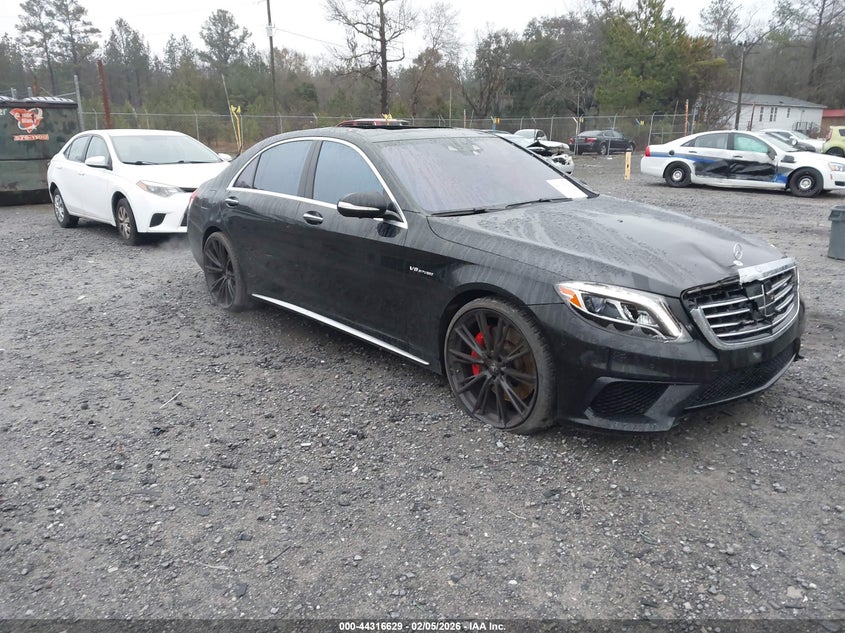 2015 Mercedes-Benz S 63 Amg 4Matic