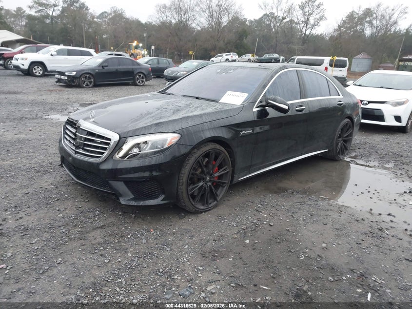 2015 Mercedes-Benz S 63 Amg 4Matic