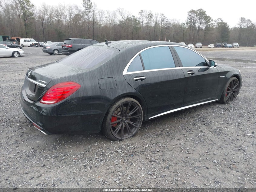 2015 Mercedes-Benz S 63 Amg 4Matic