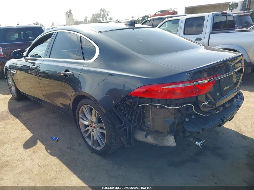 Vin: sajbe4bvxgcy14466, lot: 44813050, jaguar xf 35t prestige 20163