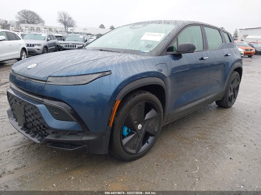 Vin: vcf1zbu20pg005038, lot: 44813085, fisker ocean one 20232