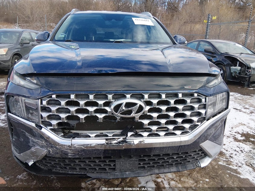 VIN 5NMS64AJ7NH423137 2022 HYUNDAI SANTA FE SEL