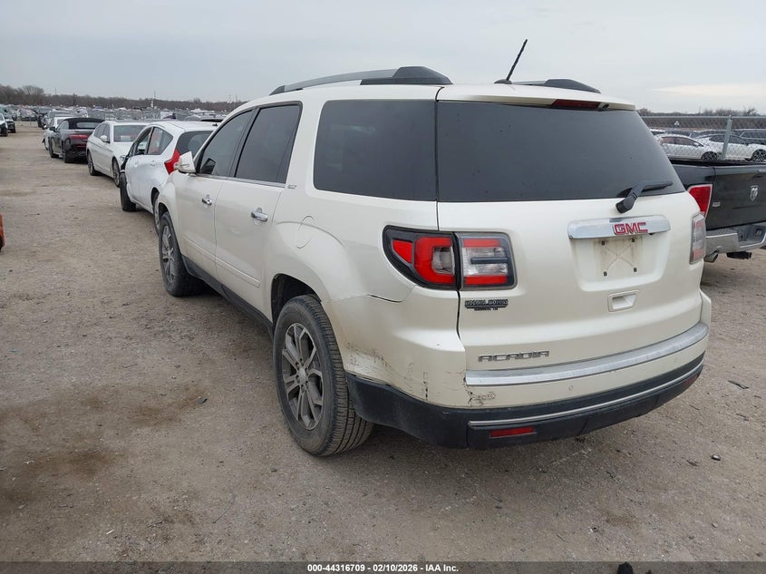 Vin: 1gkkrrkd5ej128520, lot: 44813114, gmc acadia slt-1 20143