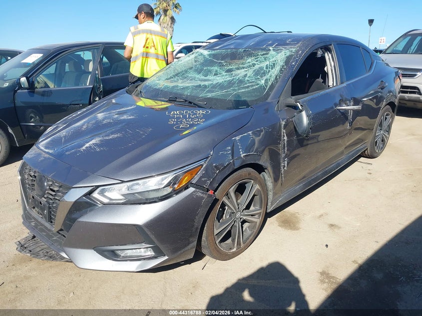 2022 NISSAN SENTRA auction photo 2