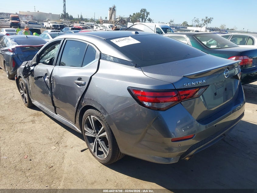 2022 NISSAN SENTRA auction photo 3