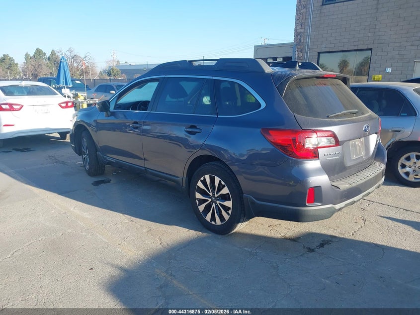 2016 Subaru Outback 2.5I Limited