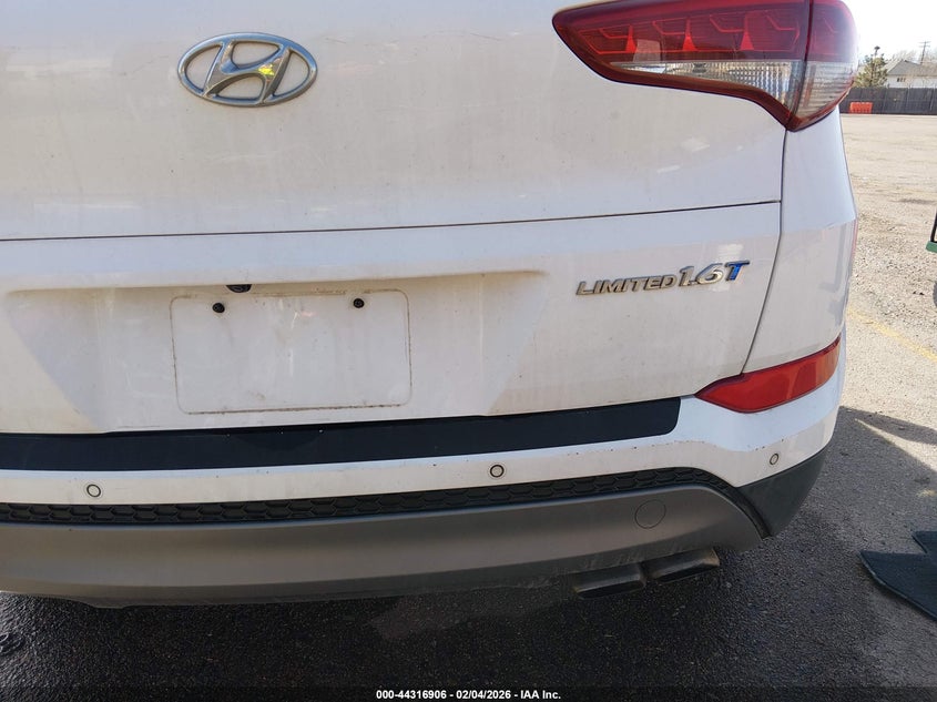 2016 Hyundai Tucson Limited VIN: KM8J33A22GU262159 Lot: 44316906