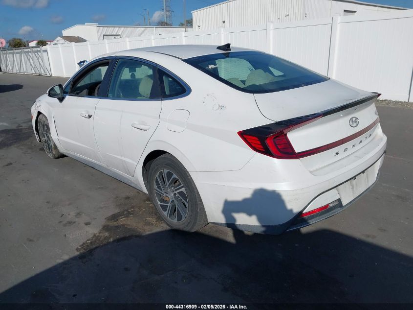 2021 Hyundai Sonata Blue