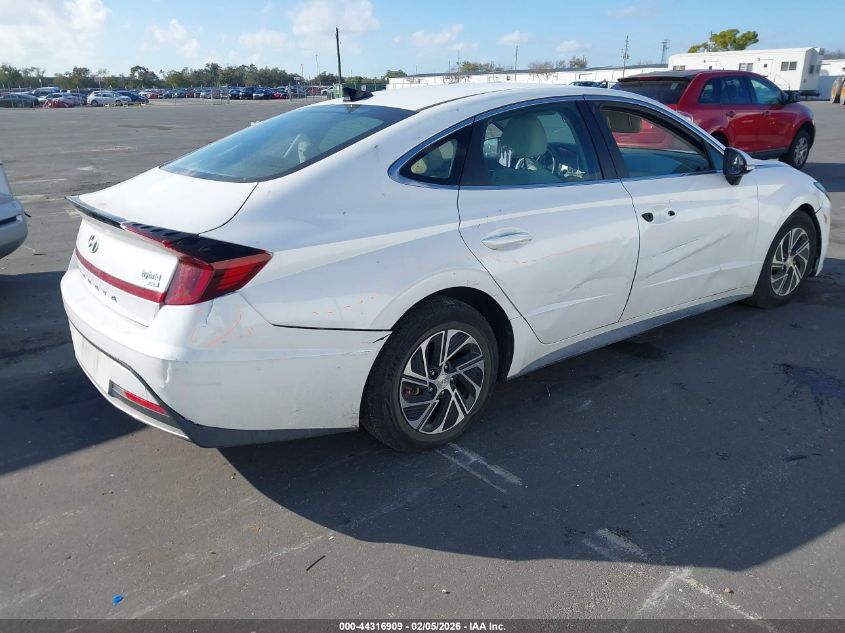 2021 Hyundai Sonata Blue