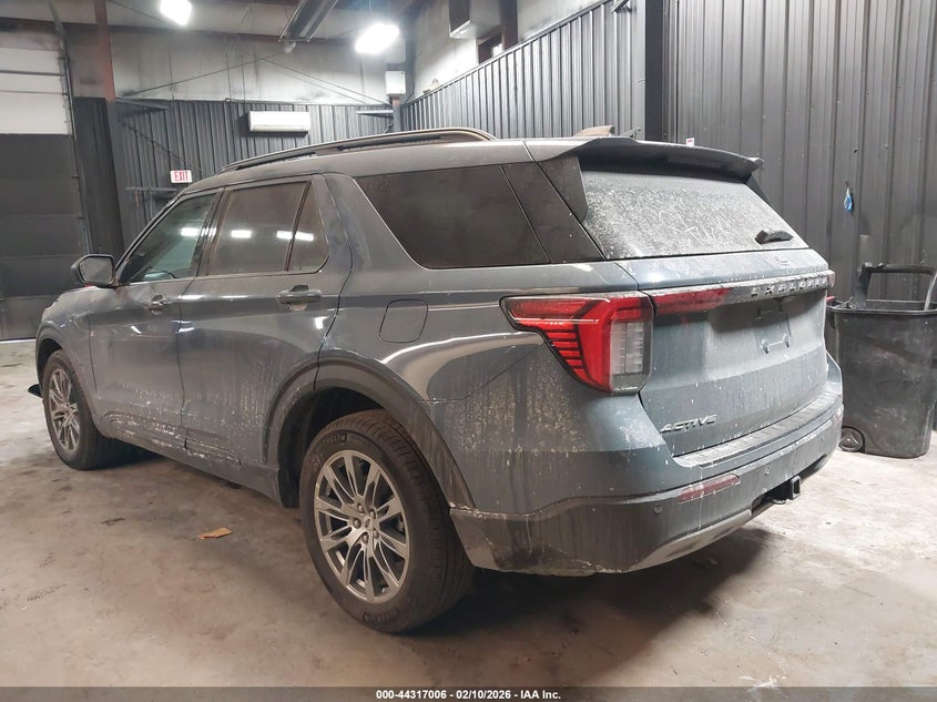 Vin: 1fmuk8dh6tga32386, lot: 44813411, ford explorer active w/200a pkg 20263