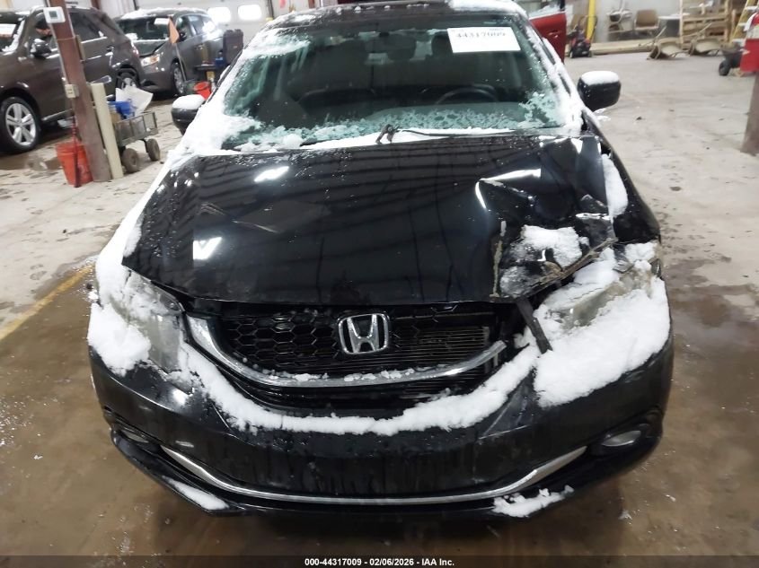 2015 Honda Civic Ex-L VIN: 2HGFB2F93FH519653 Lot: 44317009