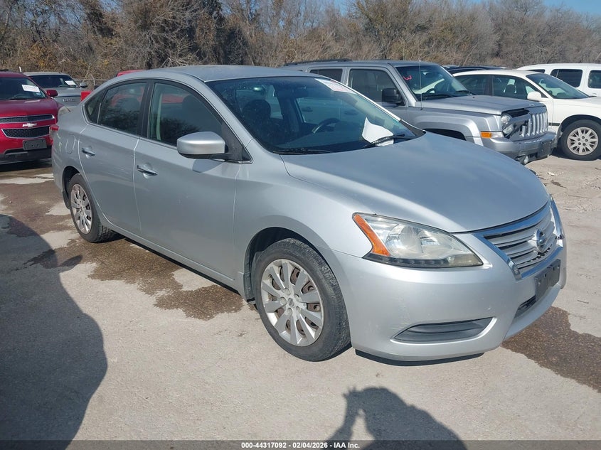 2014 Nissan Sentra Fe+ S/Fe+ Sv/S/Sl/Sr/Sv