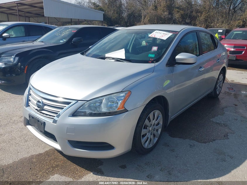 2014 Nissan Sentra Fe+ S/Fe+ Sv/S/Sl/Sr/Sv