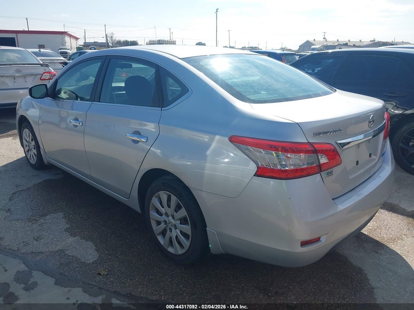 2014 Nissan Sentra Fe+ S/Fe+ Sv/S/Sl/Sr/Sv