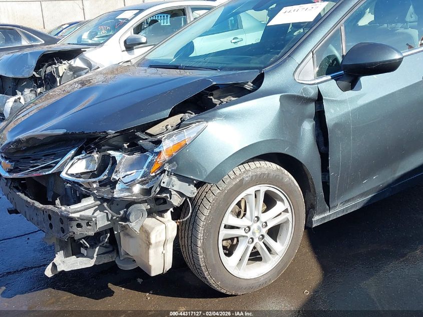 2018 Chevrolet Cruze Lt Auto VIN: 1G1BE5SM1J7164172 Lot: 44317127