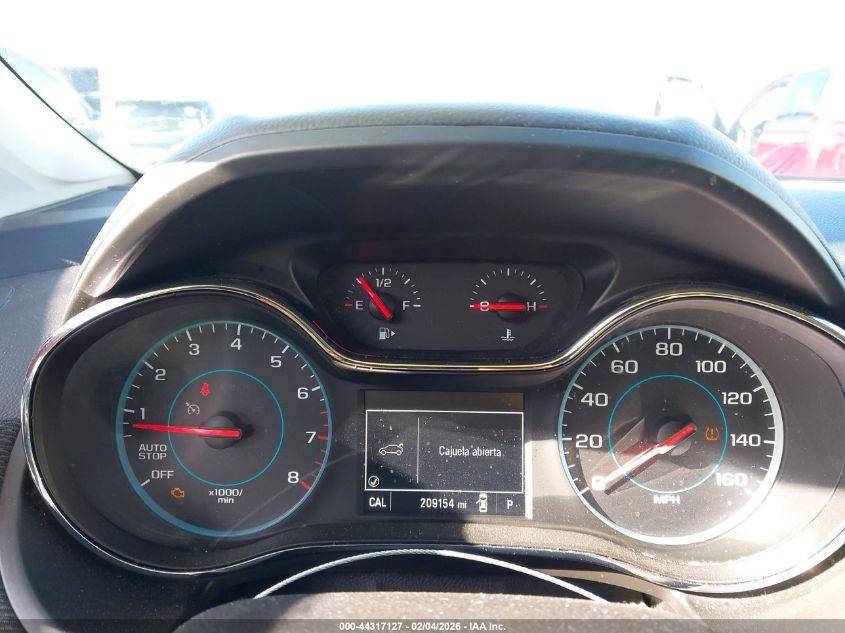 2018 Chevrolet Cruze Lt Auto VIN: 1G1BE5SM1J7164172 Lot: 44317127