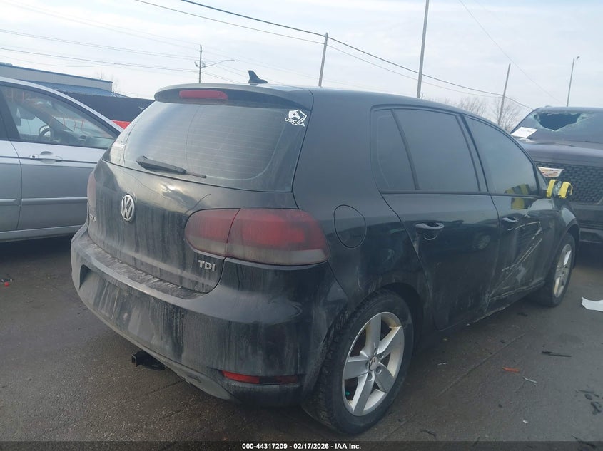2011 Volkswagen Golf Tdi 4-Door