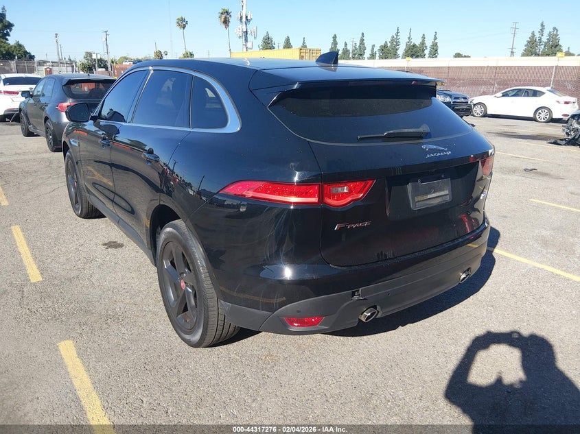 Vin: sadcj2fx7ka369269, lot: 44813681, jaguar f-pace 25t premium 20193