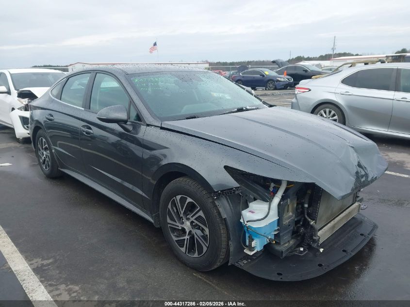 2022 Hyundai Sonata Hybrid Blue