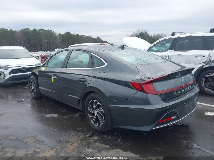 2022 Hyundai Sonata Hybrid Blue