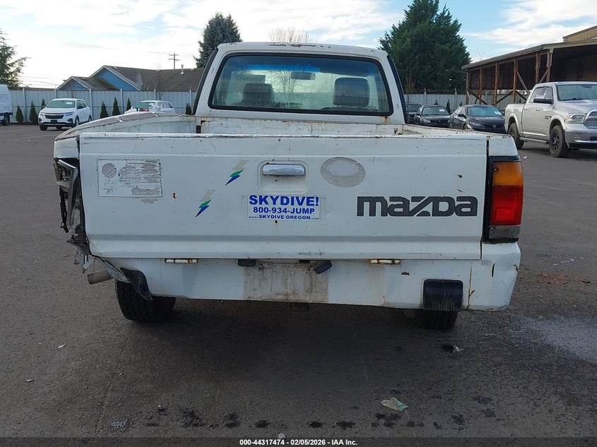 1991 Mazda B2200 Long Bed VIN: JM2UF2132M0110716 Lot: 44317474