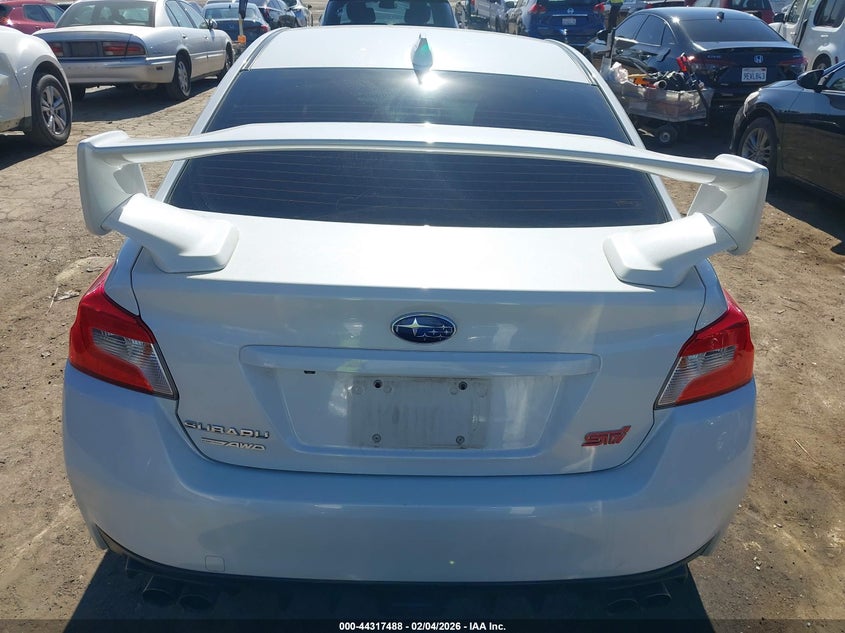 2017 Subaru Wrx Sti Limited VIN: JF1VA2Y68H9840144 Lot: 44317488