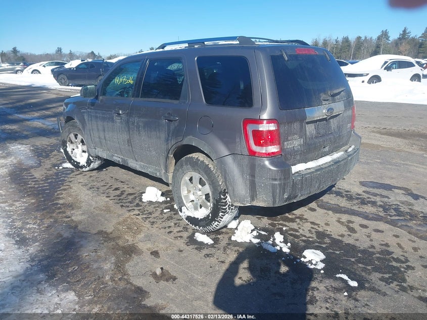 2012 Ford Escape 3.0 Limited grey Lot 111044317526 Vin 1FMCU9EG1CKA40653