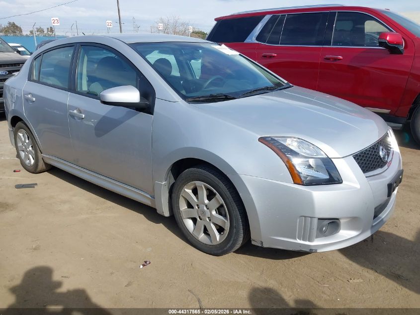 2012 Nissan Sentra 2.0 Sr