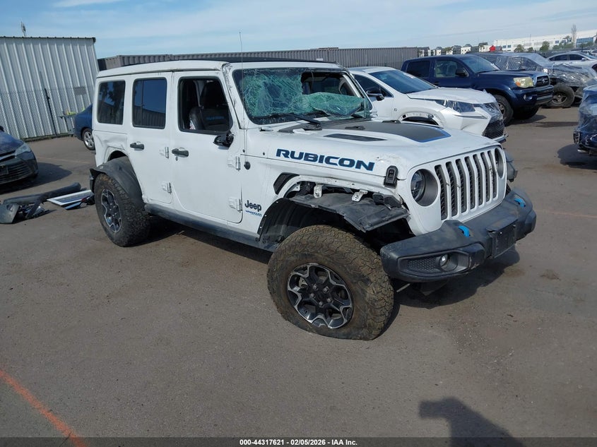 2022 Jeep Wrangler 4Xe Unlimited Rubicon 4X4