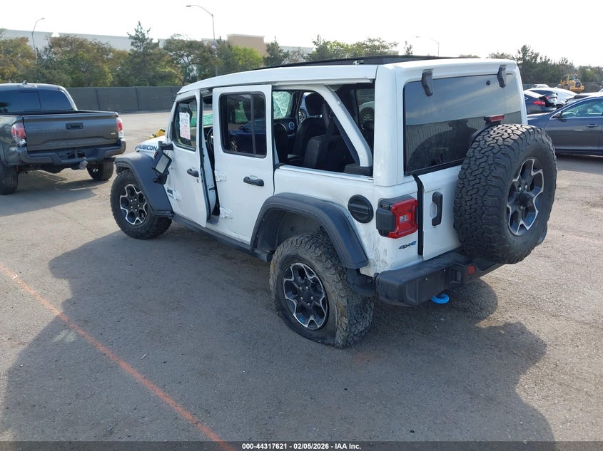 2022 Jeep Wrangler 4Xe Unlimited Rubicon 4X4