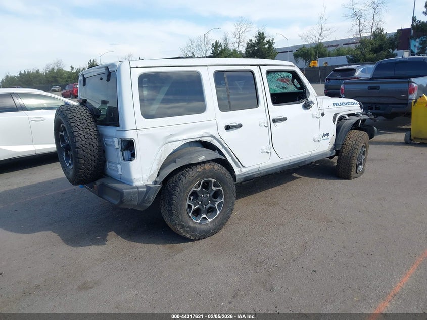 2022 Jeep Wrangler 4Xe Unlimited Rubicon 4X4