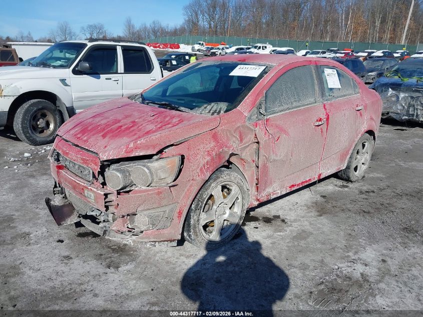 2015 Chevrolet Sonic Ltz Auto