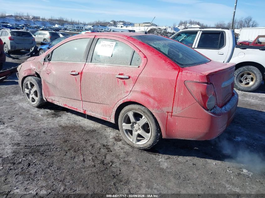 2015 Chevrolet Sonic Ltz Auto