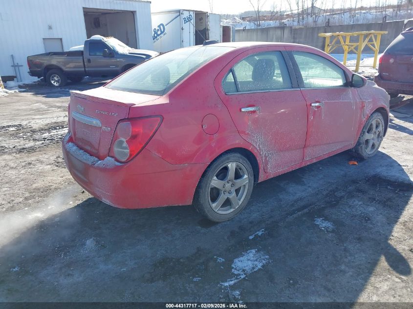 2015 Chevrolet Sonic Ltz Auto