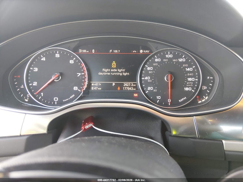 2013 Audi A6 3.0T Premium VIN: WAUGGAFC2DN013999 Lot: 44317782