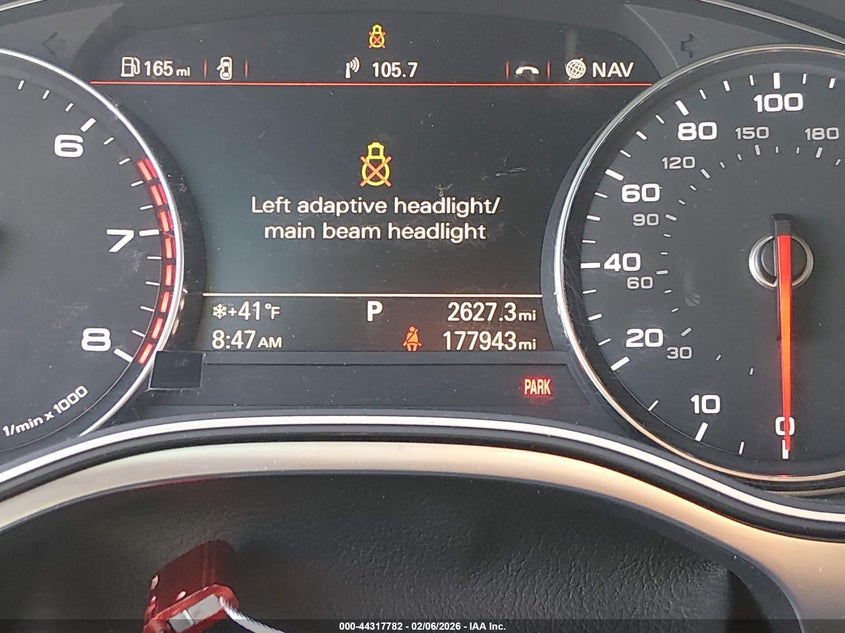 2013 Audi A6 3.0T Premium VIN: WAUGGAFC2DN013999 Lot: 44317782