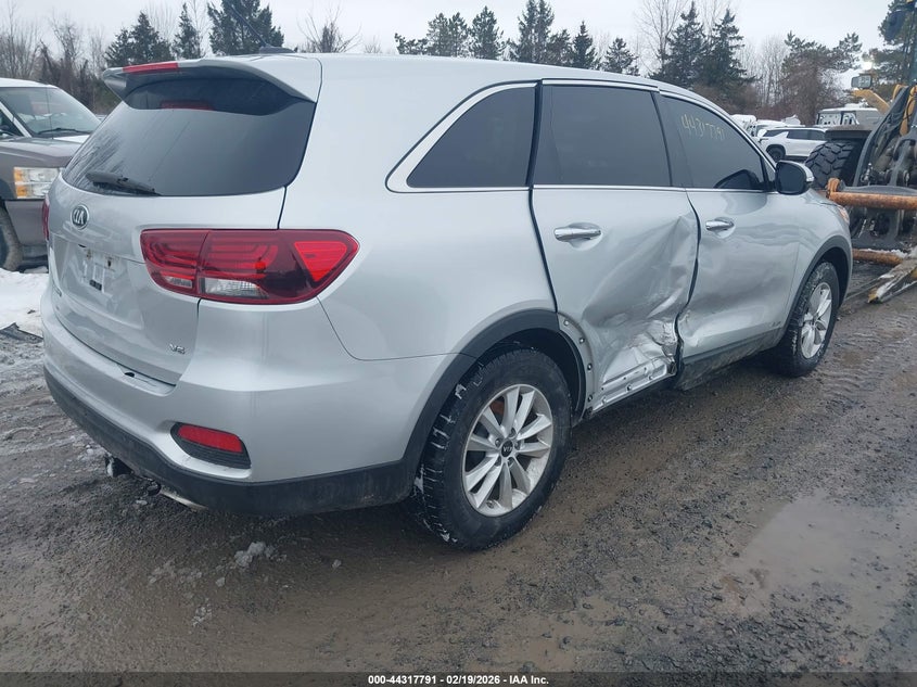 Vin: 5xypgda55kg568267, lot: 44814196, kia sorento 3.3l lx 20194