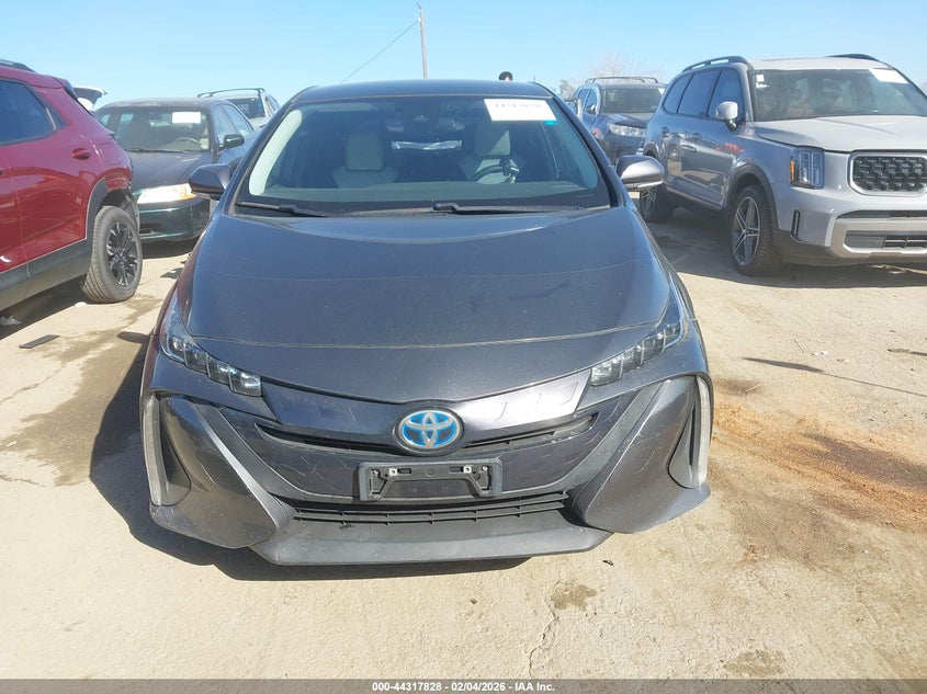 2017 Toyota Prius 1.8 Prime Premium grey Lot 111044317828 Vin JTDKARFP9H3022197