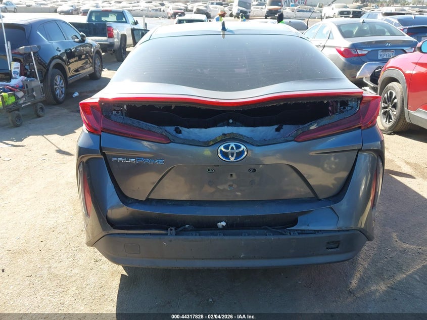 2017 Toyota Prius 1.8 Prime Premium grey Lot 111044317828 Vin JTDKARFP9H3022197