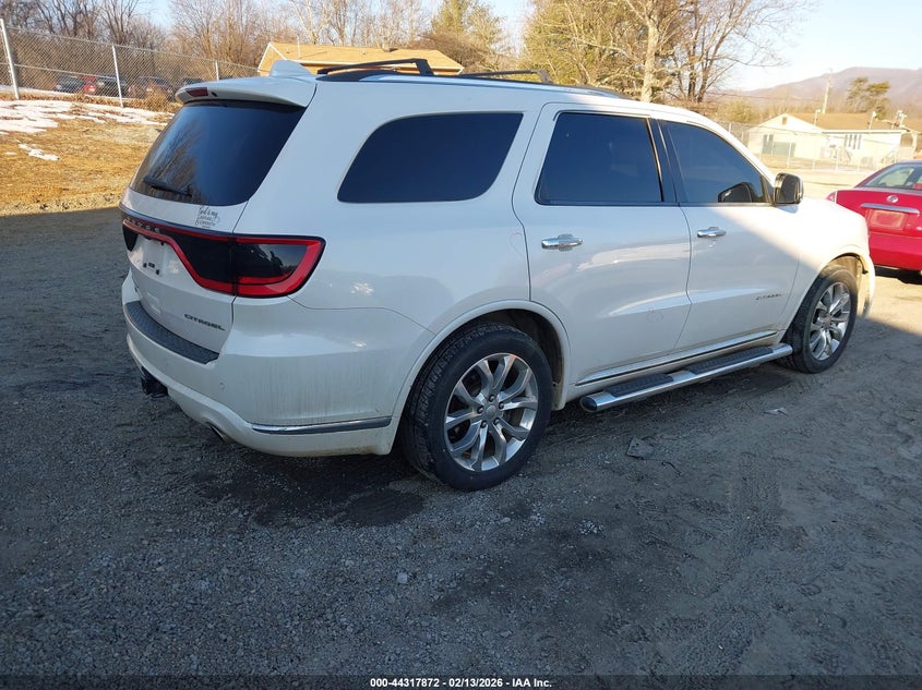 2018 Dodge Durango Citadel Awd
