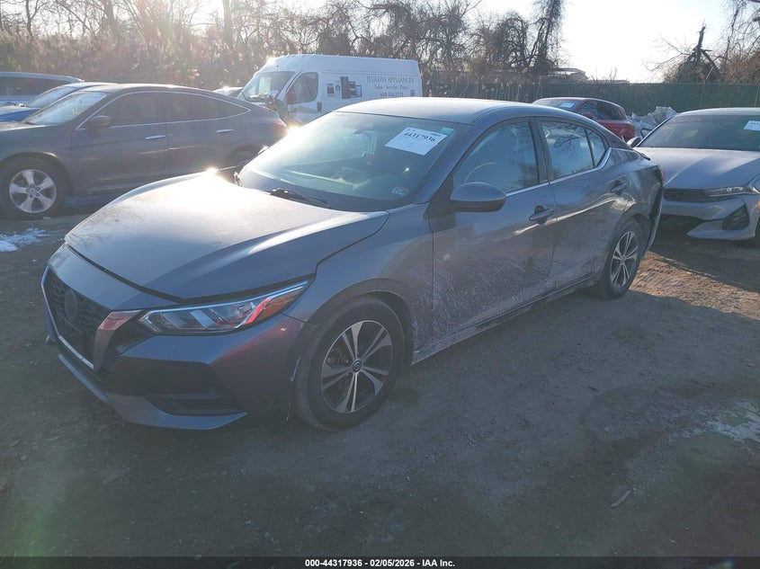 2021 Nissan Sentra Sv Xtronic Cvt