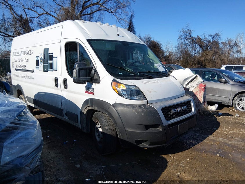 2021 Ram Promaster 3500 High Roof 159 Wb