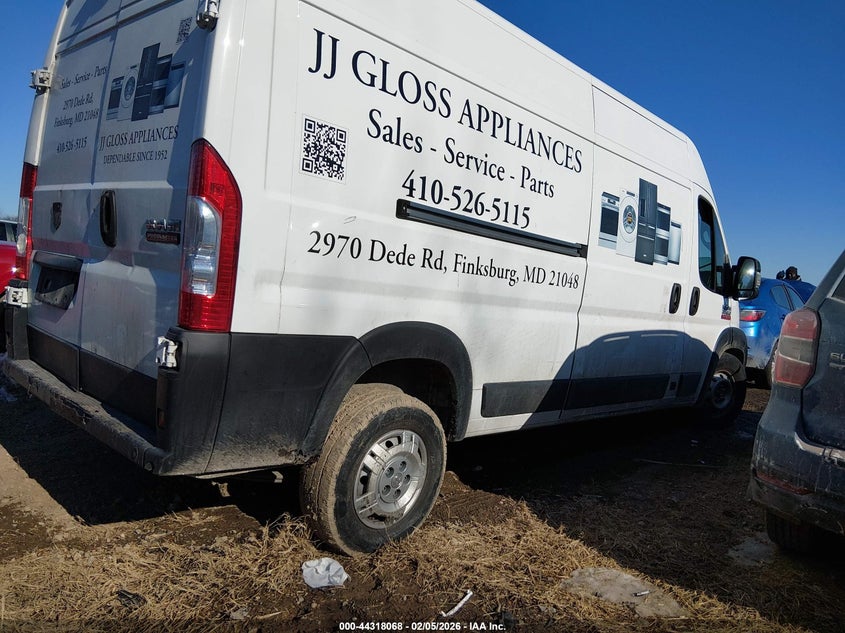 2021 Ram Promaster 3500 High Roof 159 Wb