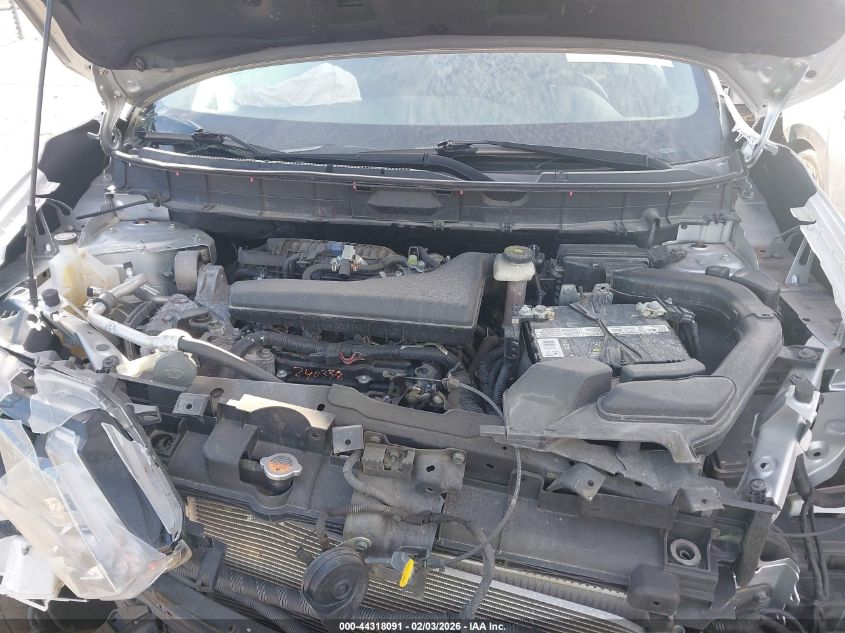 2017 Nissan Rogue Sv VIN: KNMAT2MT8HP538380 Lot: 44318091