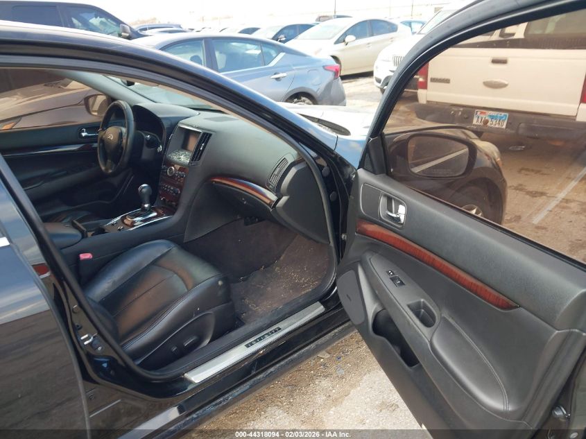 2011 Infiniti G37 Journey