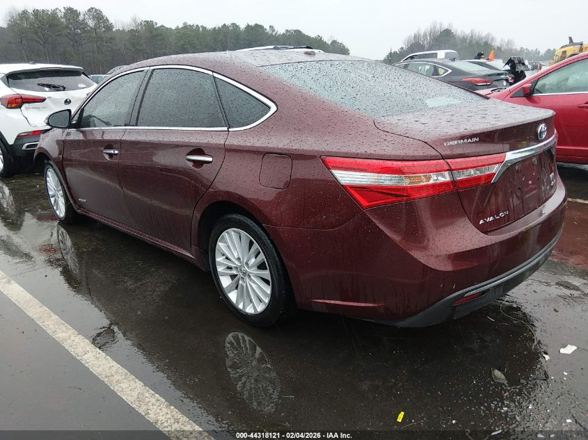 2014 Toyota Avalon Hybrid Xle Touring