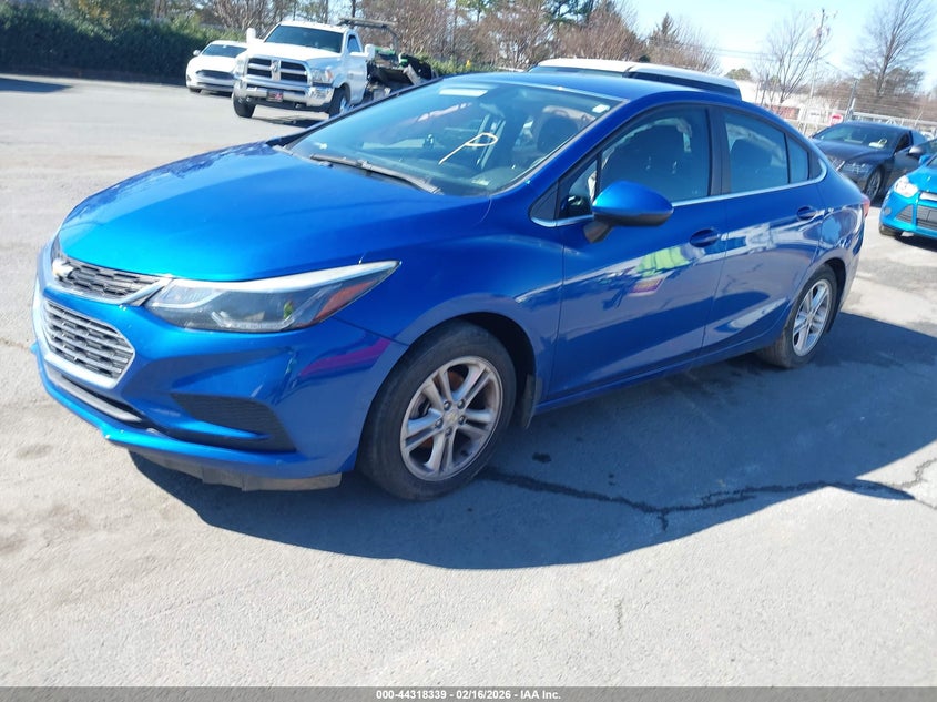 2018 Chevrolet Cruze Lt Auto