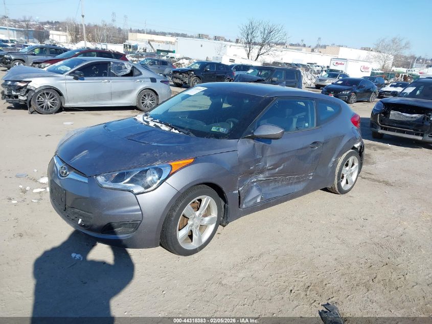 2012 Hyundai Veloster Base W/Black
