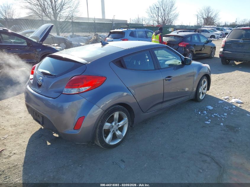 2012 Hyundai Veloster Base W/Black