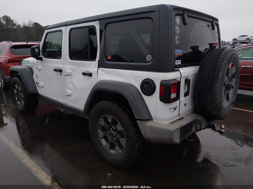 2018 Jeep Wrangler Unlimited Sport S 4X4